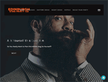 Tablet Screenshot of edinburghstagparty.com